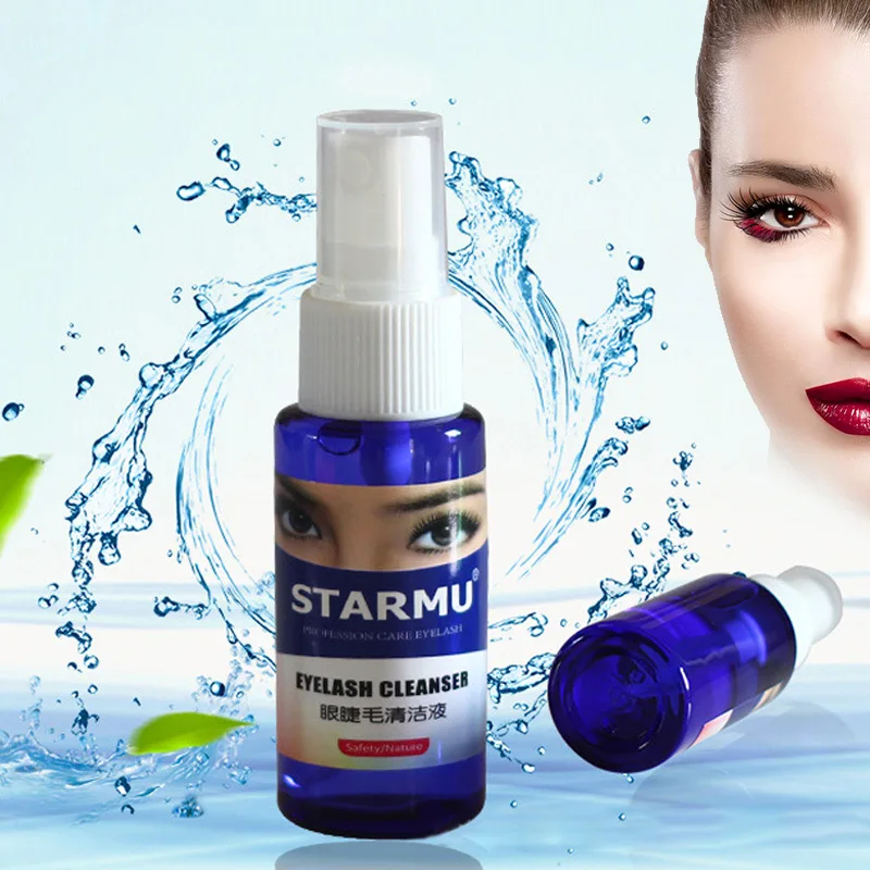 

Hot Sale Eyelash Cleaning Liquid False Eyelash Extension Clean Spray Grafting Cleaner Primer ресницы